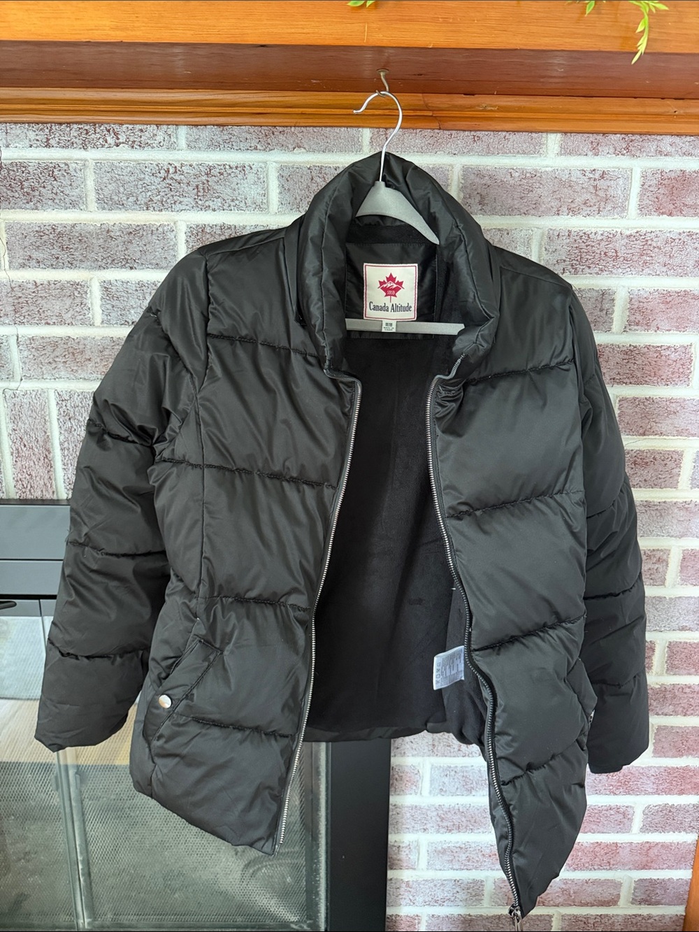 Women's Black Puffer Jacket - Insulated Winter Coat